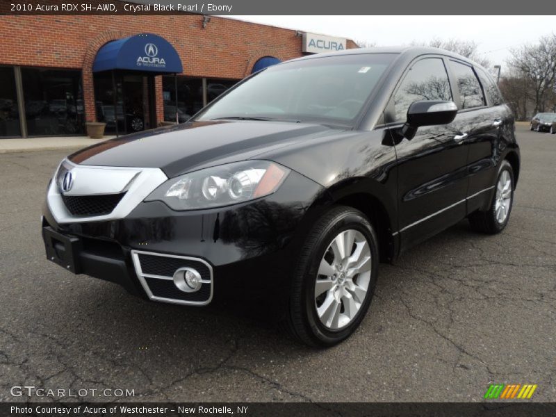 Crystal Black Pearl / Ebony 2010 Acura RDX SH-AWD