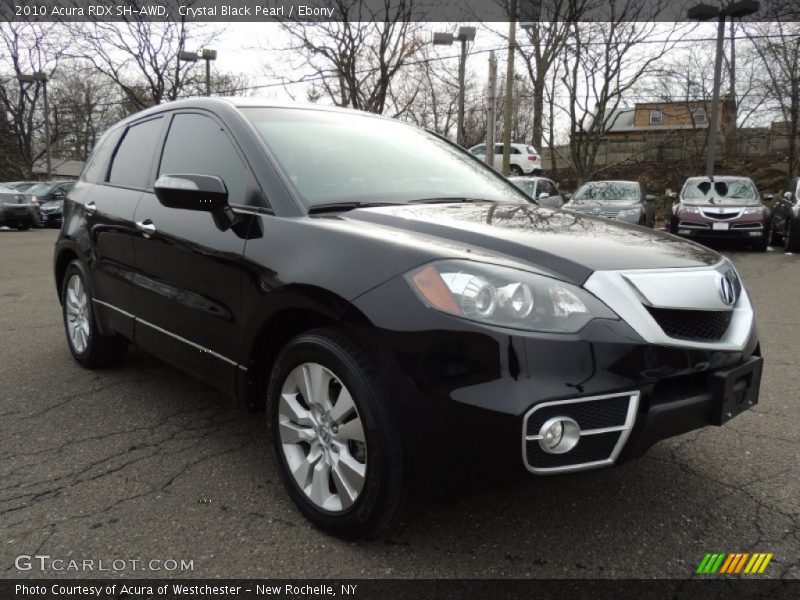 Crystal Black Pearl / Ebony 2010 Acura RDX SH-AWD
