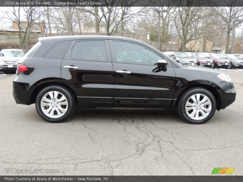 Crystal Black Pearl / Ebony 2010 Acura RDX SH-AWD