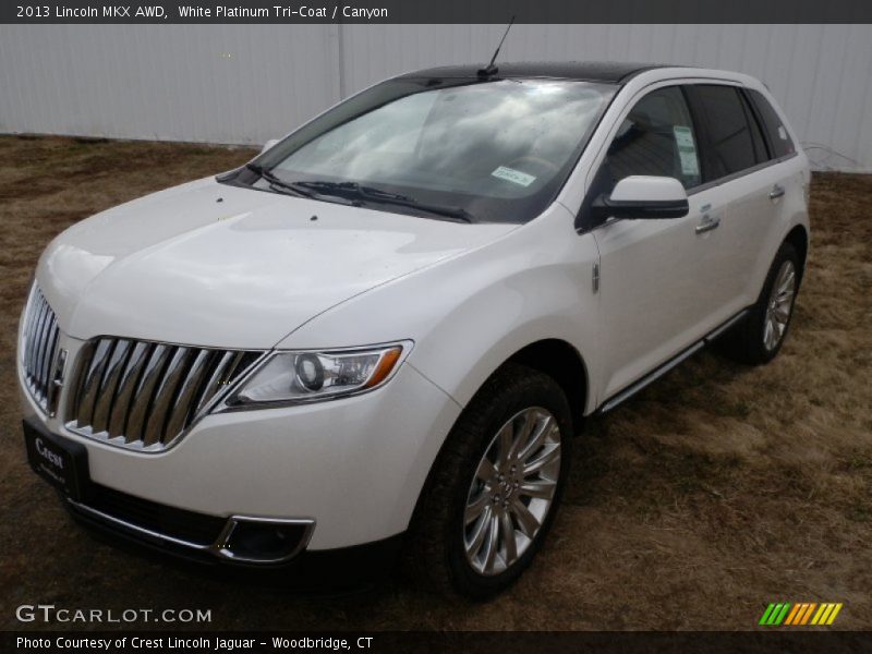 White Platinum Tri-Coat / Canyon 2013 Lincoln MKX AWD