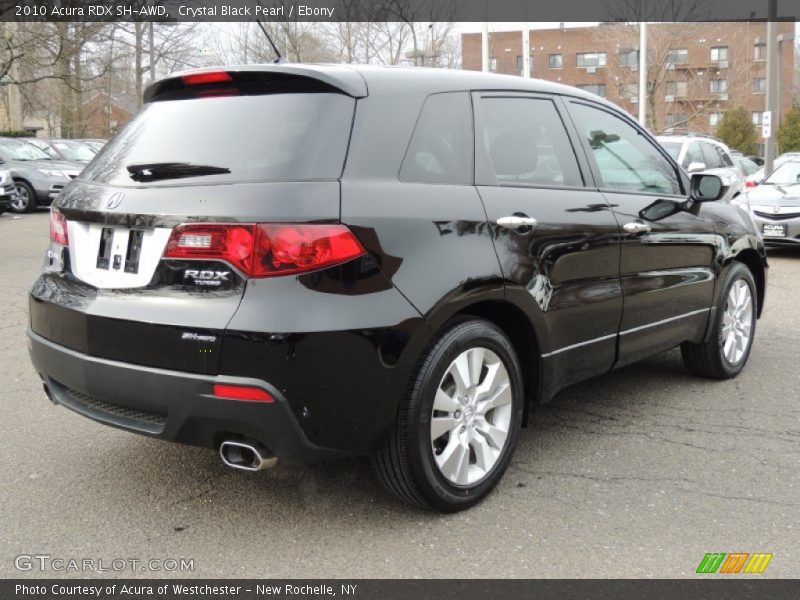 Crystal Black Pearl / Ebony 2010 Acura RDX SH-AWD