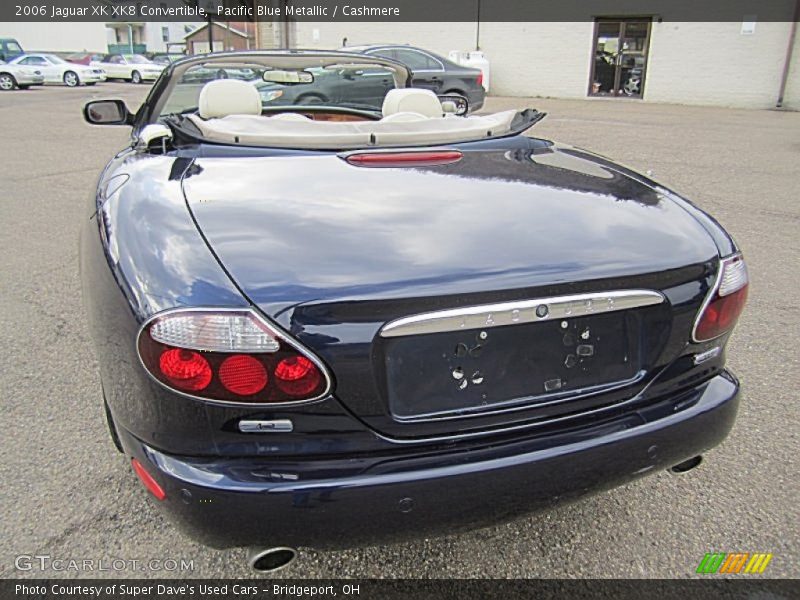 Pacific Blue Metallic / Cashmere 2006 Jaguar XK XK8 Convertible