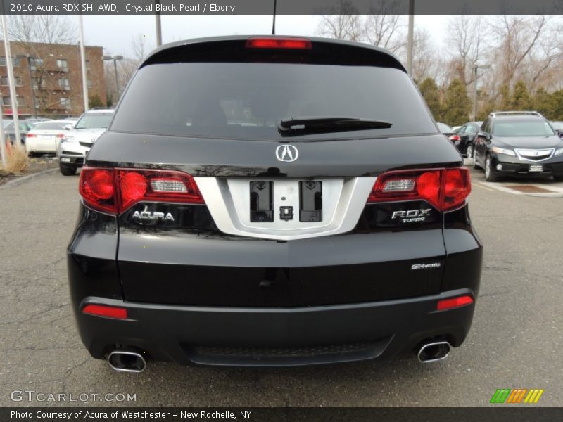Crystal Black Pearl / Ebony 2010 Acura RDX SH-AWD