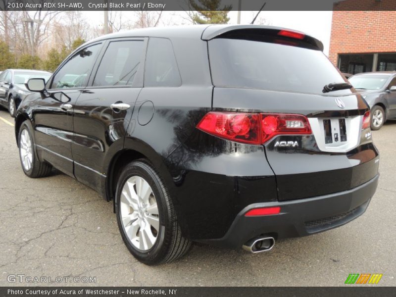 Crystal Black Pearl / Ebony 2010 Acura RDX SH-AWD