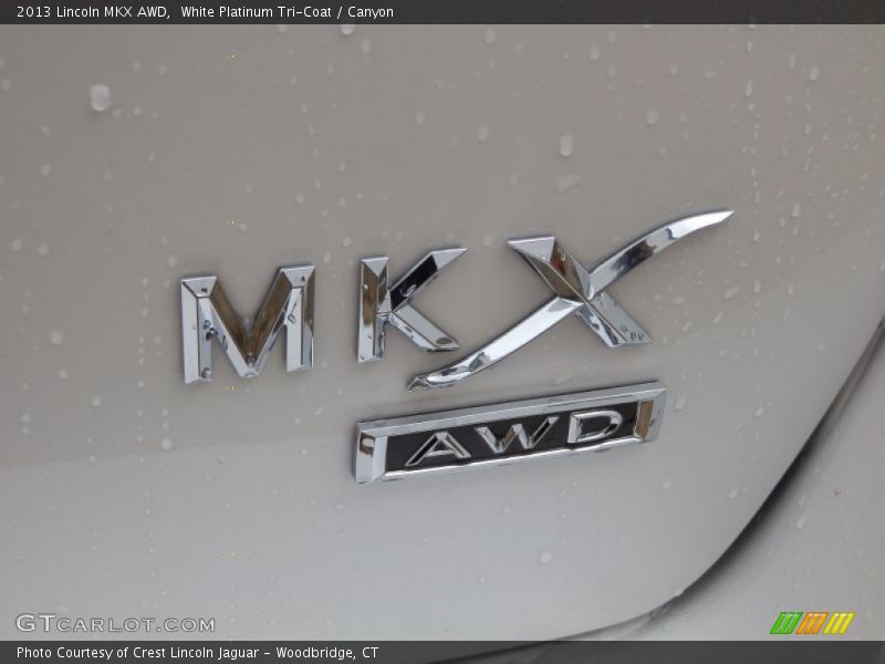 White Platinum Tri-Coat / Canyon 2013 Lincoln MKX AWD