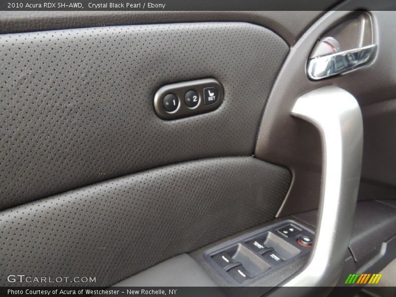 Crystal Black Pearl / Ebony 2010 Acura RDX SH-AWD
