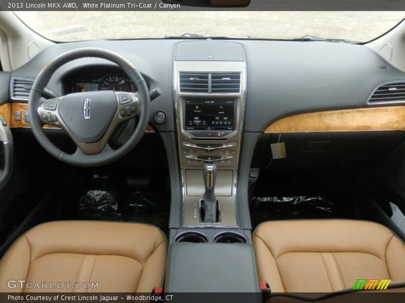 Dashboard of 2013 MKX AWD
