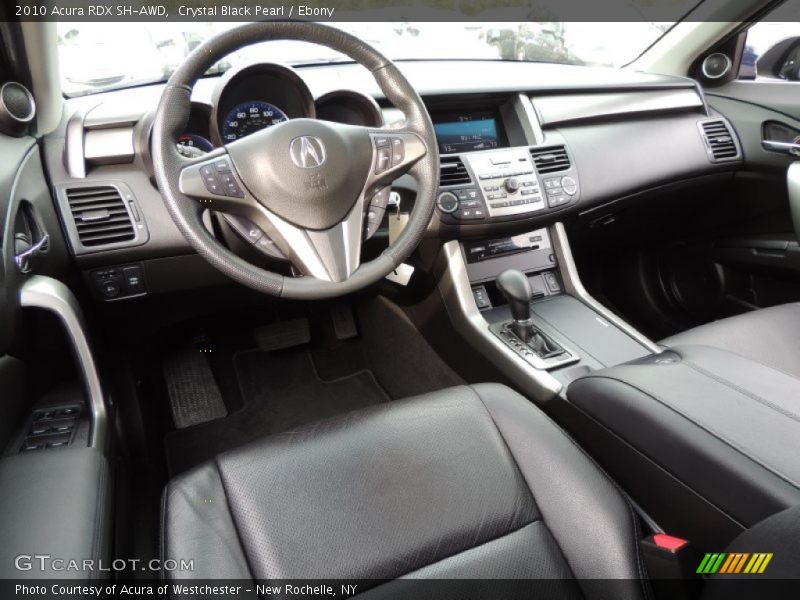 Ebony Interior - 2010 RDX SH-AWD 