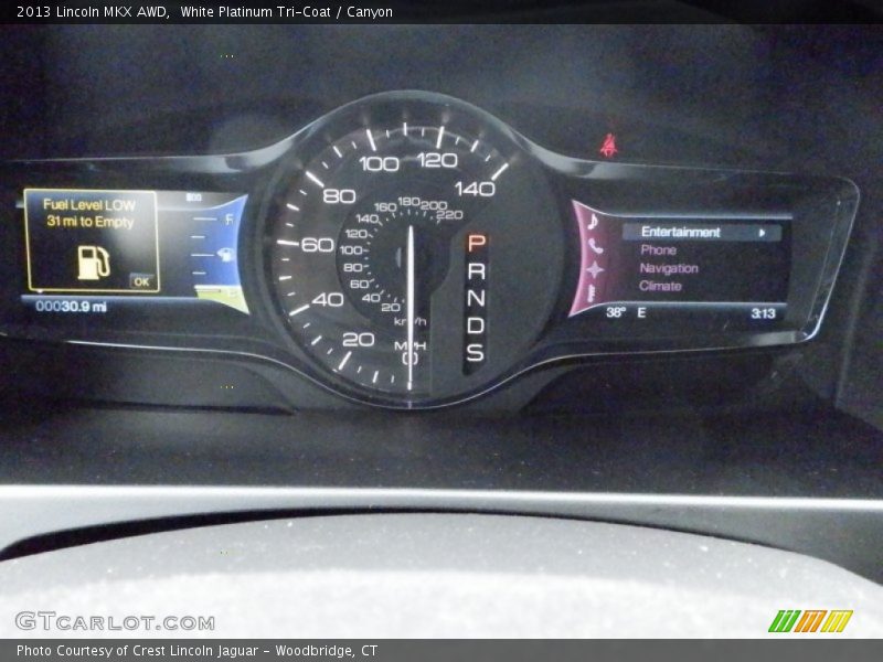 White Platinum Tri-Coat / Canyon 2013 Lincoln MKX AWD
