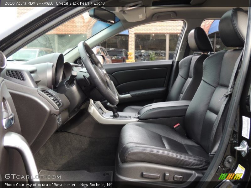 Front Seat of 2010 RDX SH-AWD