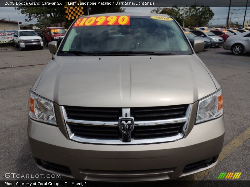 Light Sandstone Metallic / Dark Slate/Light Shale 2008 Dodge Grand Caravan SXT