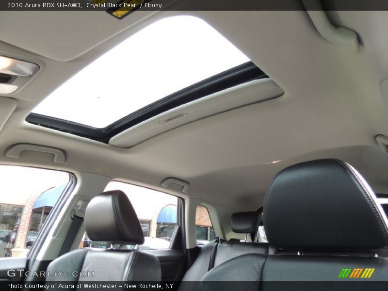 Crystal Black Pearl / Ebony 2010 Acura RDX SH-AWD