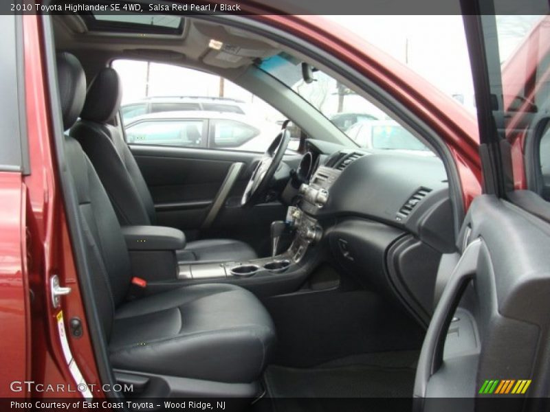 Salsa Red Pearl / Black 2010 Toyota Highlander SE 4WD