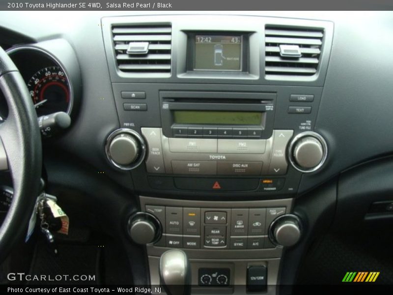 Salsa Red Pearl / Black 2010 Toyota Highlander SE 4WD