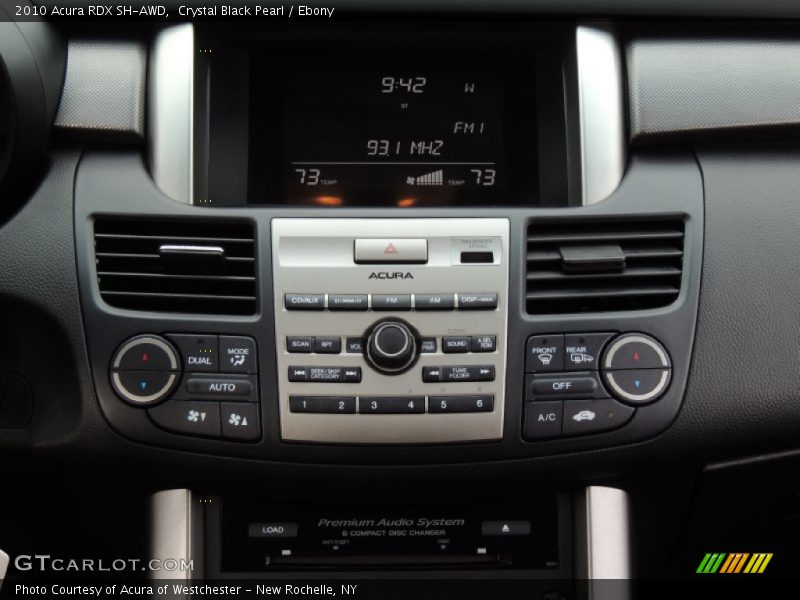 Controls of 2010 RDX SH-AWD