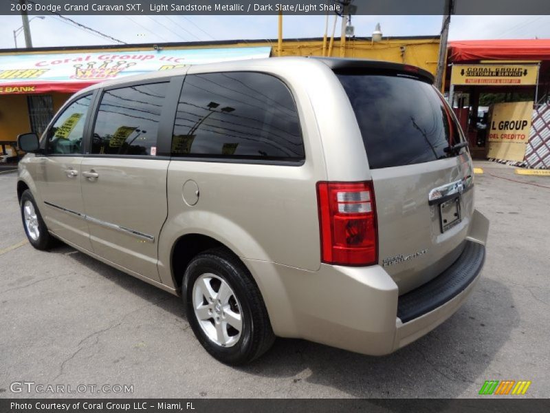 Light Sandstone Metallic / Dark Slate/Light Shale 2008 Dodge Grand Caravan SXT