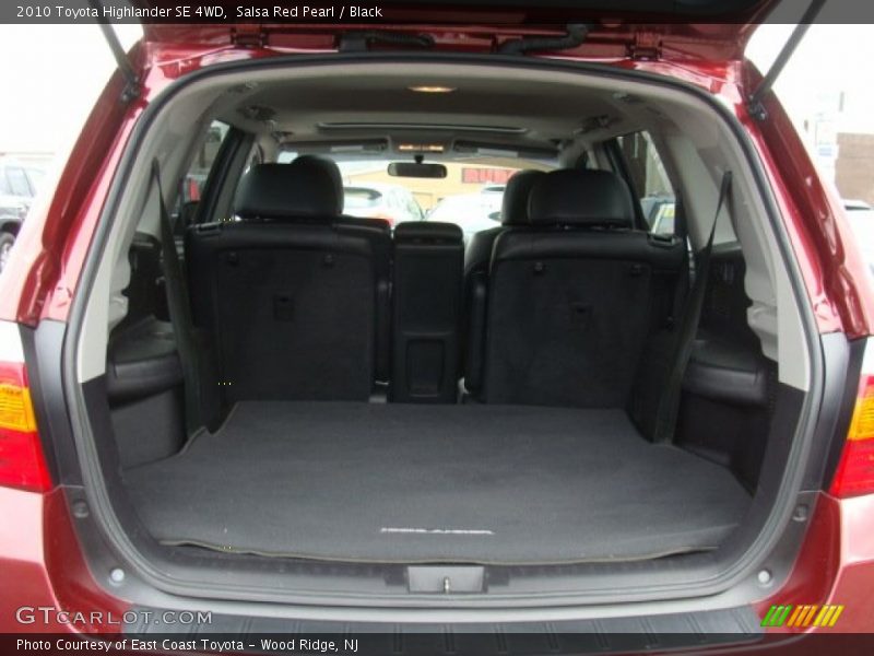 Salsa Red Pearl / Black 2010 Toyota Highlander SE 4WD