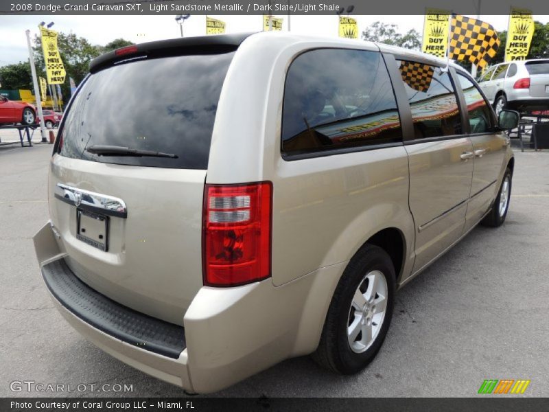 Light Sandstone Metallic / Dark Slate/Light Shale 2008 Dodge Grand Caravan SXT