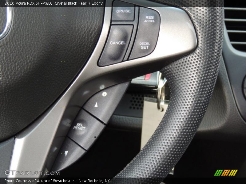 Controls of 2010 RDX SH-AWD