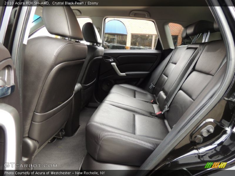 Rear Seat of 2010 RDX SH-AWD