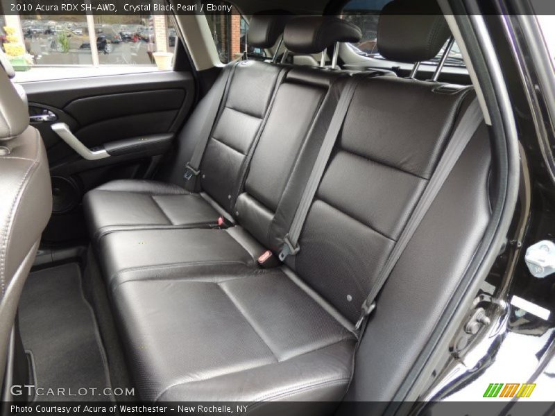 Rear Seat of 2010 RDX SH-AWD
