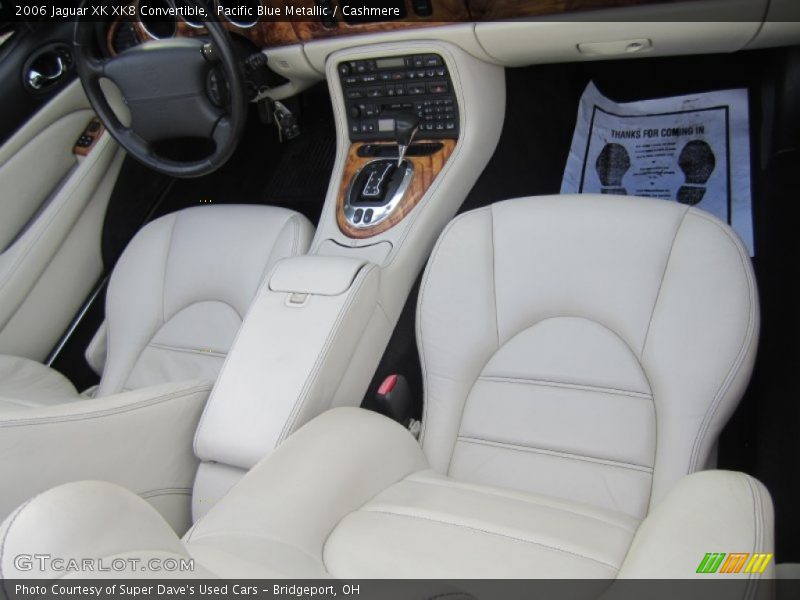 Pacific Blue Metallic / Cashmere 2006 Jaguar XK XK8 Convertible