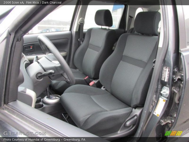 Front Seat of 2006 xA 