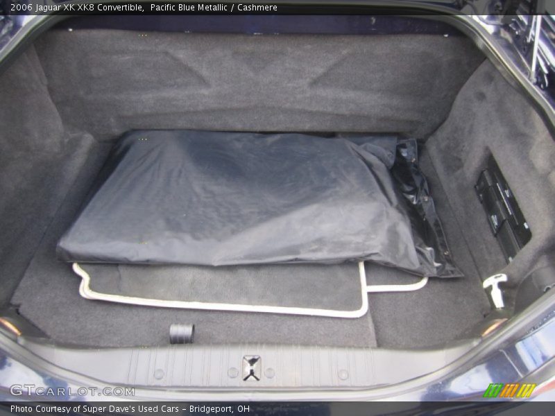 Pacific Blue Metallic / Cashmere 2006 Jaguar XK XK8 Convertible