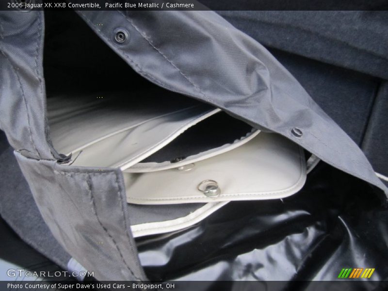 Pacific Blue Metallic / Cashmere 2006 Jaguar XK XK8 Convertible
