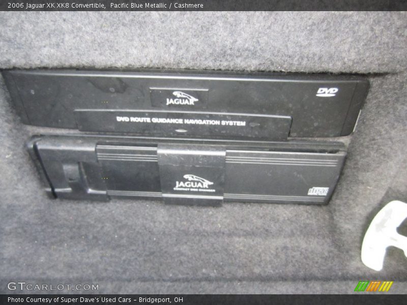 Pacific Blue Metallic / Cashmere 2006 Jaguar XK XK8 Convertible