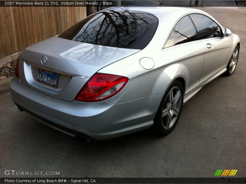 Iridium Silver Metallic / Black 2007 Mercedes-Benz CL 550