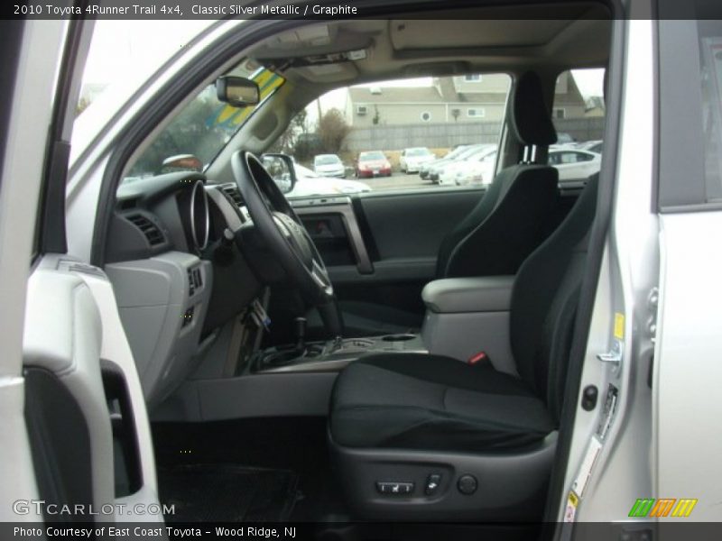 Classic Silver Metallic / Graphite 2010 Toyota 4Runner Trail 4x4