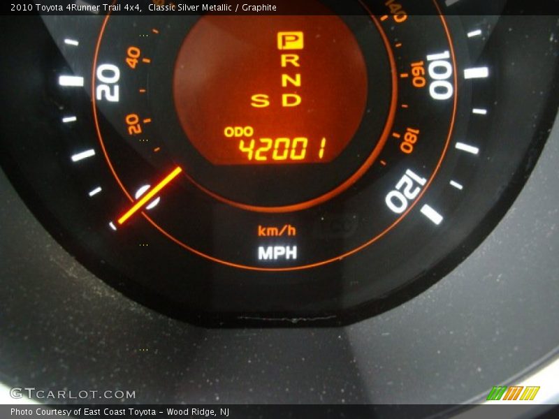 Classic Silver Metallic / Graphite 2010 Toyota 4Runner Trail 4x4