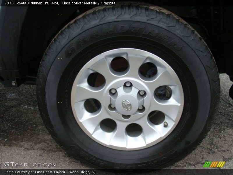 Classic Silver Metallic / Graphite 2010 Toyota 4Runner Trail 4x4