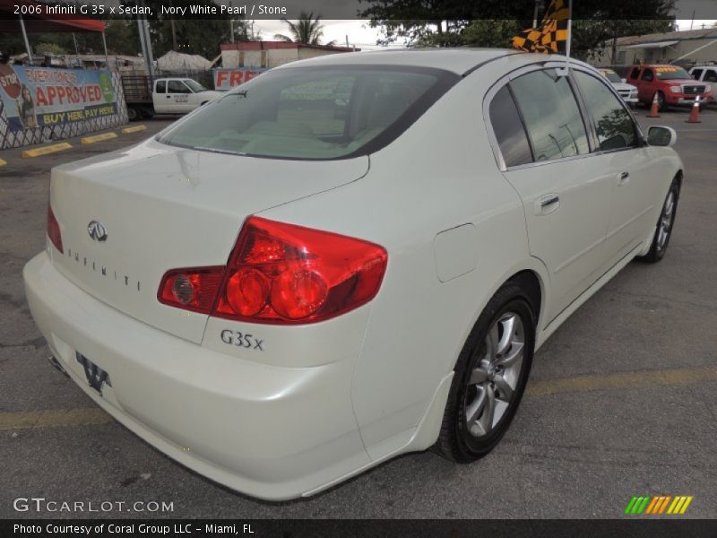  2006 G 35 x Sedan Ivory White Pearl