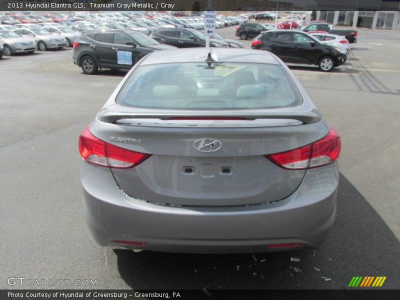 Titanium Gray Metallic / Gray 2013 Hyundai Elantra GLS
