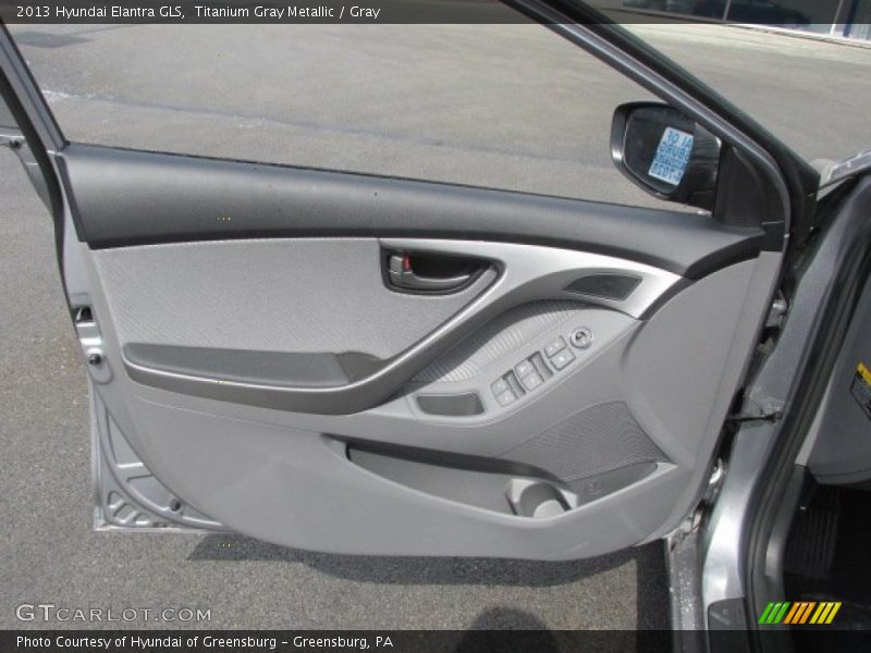 Titanium Gray Metallic / Gray 2013 Hyundai Elantra GLS