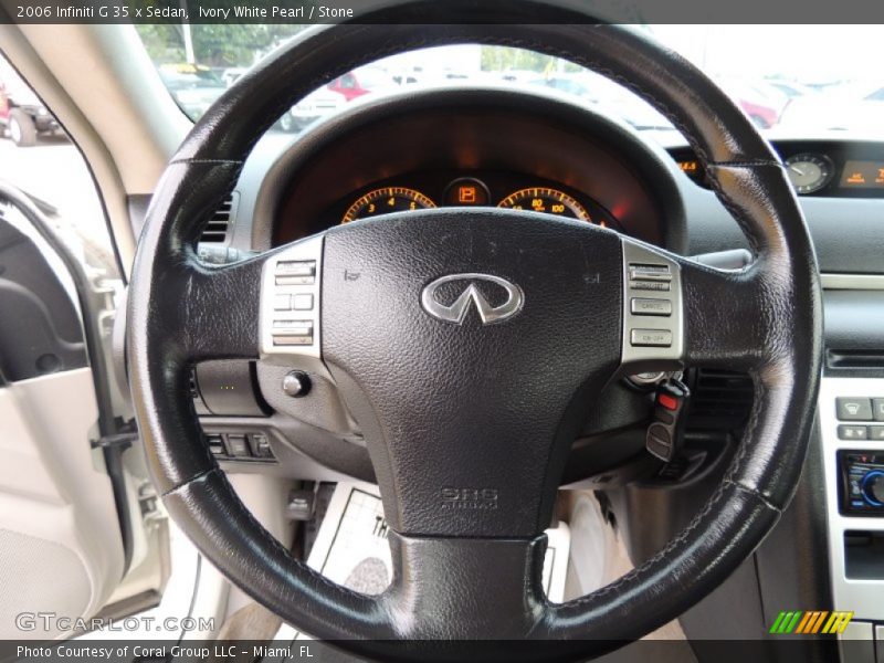  2006 G 35 x Sedan Steering Wheel