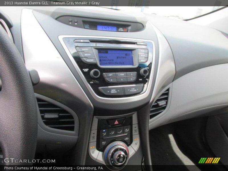 Titanium Gray Metallic / Gray 2013 Hyundai Elantra GLS