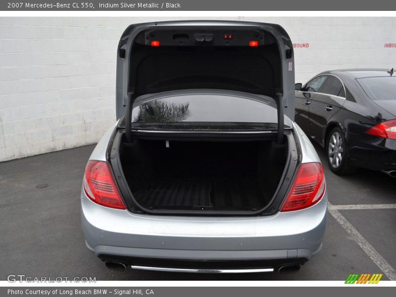 Iridium Silver Metallic / Black 2007 Mercedes-Benz CL 550