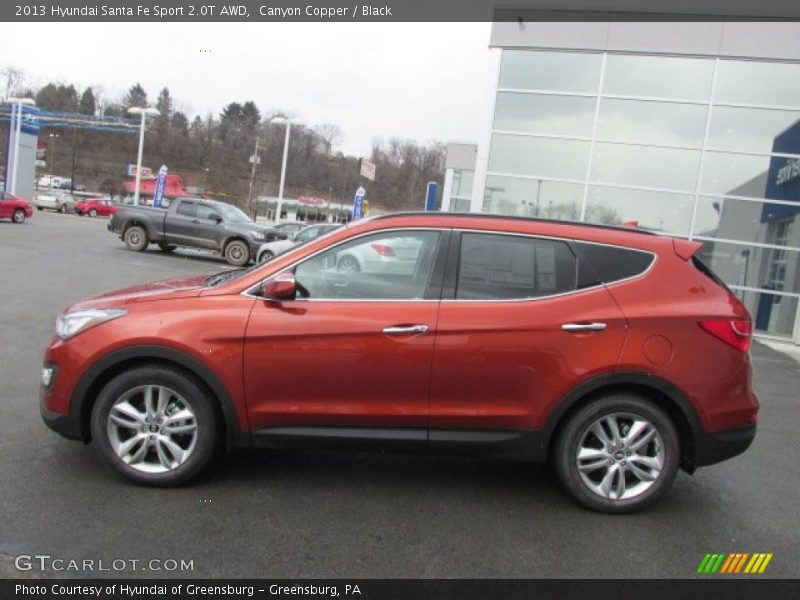  2013 Santa Fe Sport 2.0T AWD Canyon Copper
