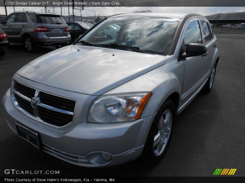Bright Silver Metallic / Dark Slate Gray 2008 Dodge Caliber SXT