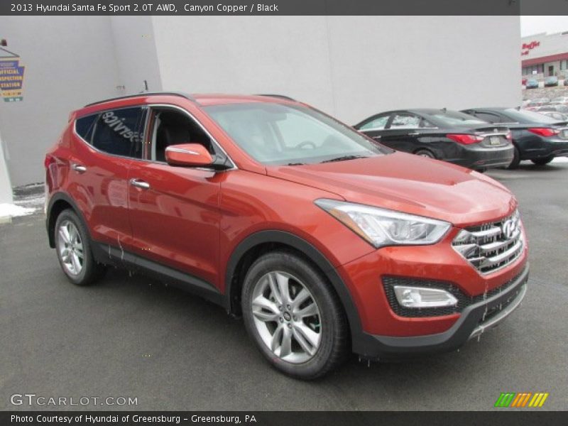 Front 3/4 View of 2013 Santa Fe Sport 2.0T AWD