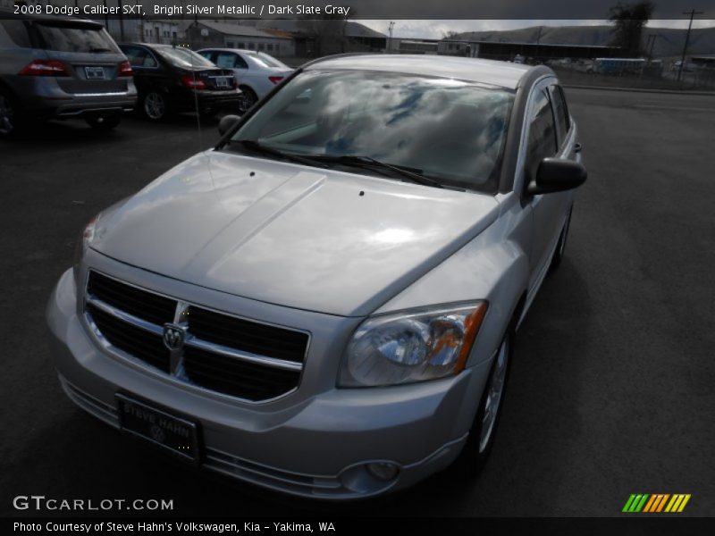 Bright Silver Metallic / Dark Slate Gray 2008 Dodge Caliber SXT