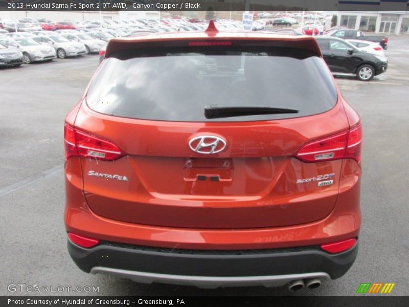  2013 Santa Fe Sport 2.0T AWD Canyon Copper