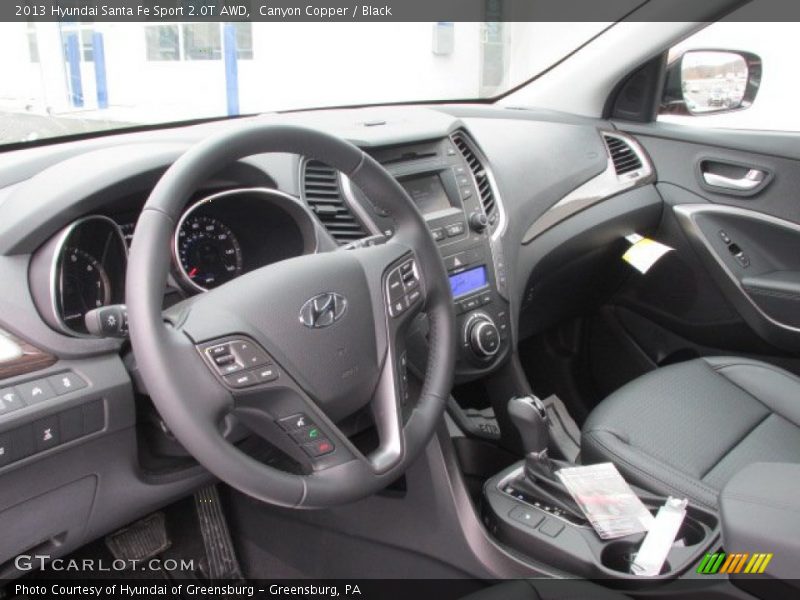 Dashboard of 2013 Santa Fe Sport 2.0T AWD