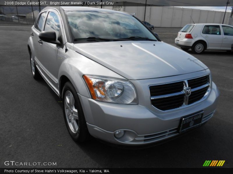 Bright Silver Metallic / Dark Slate Gray 2008 Dodge Caliber SXT
