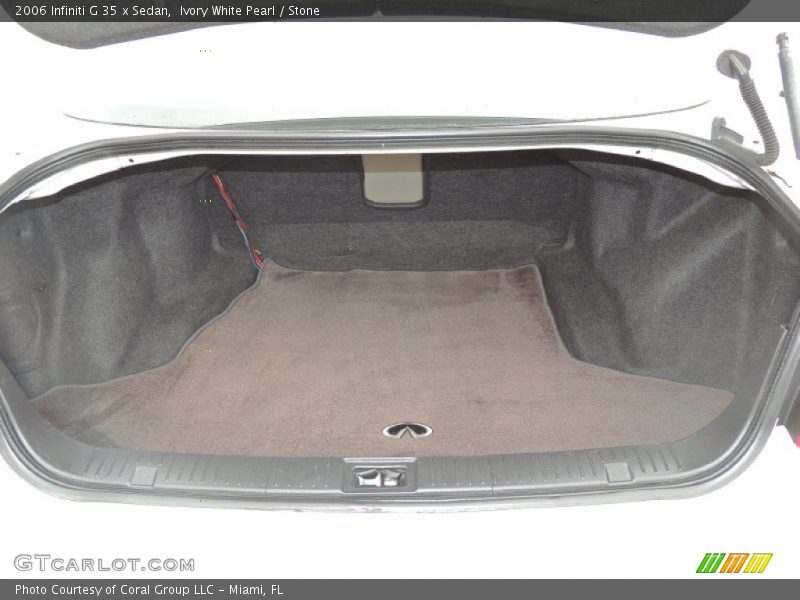  2006 G 35 x Sedan Trunk