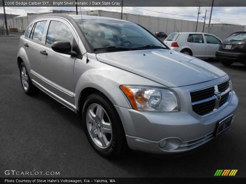 Bright Silver Metallic / Dark Slate Gray 2008 Dodge Caliber SXT