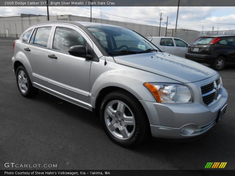 Bright Silver Metallic / Dark Slate Gray 2008 Dodge Caliber SXT